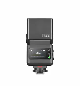 Godox iT32 TTL HSS Flash for Canon with X5-C Trigger, 1/80000s HSS 2.4G Wireless Off-Camera Kit, Magnetic Quick Release & USB-C