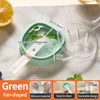 Verde en forma de abanico