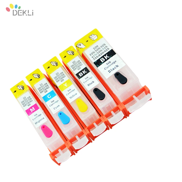 5 Color Printer Cartridge for Canon PIXMA MG5210 MG5310 Refill Ink Cartridge