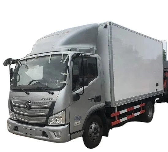 Небольшой грузовик-морозильник для перевозки свежих продуктов низкотемпературный грузовик-холодильник для перевозки пищевых продуктов