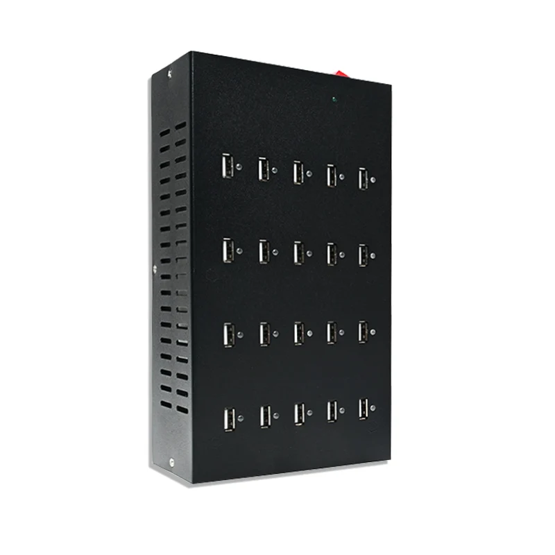 20 Ports With Power Adapter 20 in 1 Usb Docks Hub Phone Charging Desktop & Travel Essential