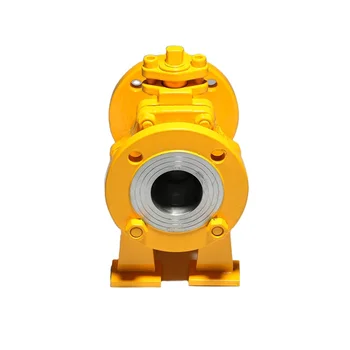 hydraulic Carbon Steel connection ball valve for water treatment