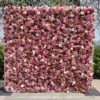 Mix and match flower wall