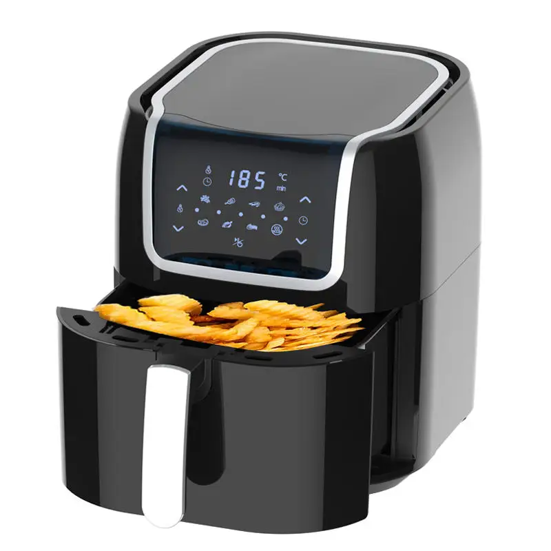 6L 7L 8L9Lデジタル小型キッチン家電5.5L 1700W家庭用エア