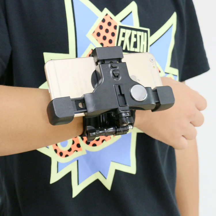 New Wrist Strap Cell Phone Stand - Adjustable & Universal