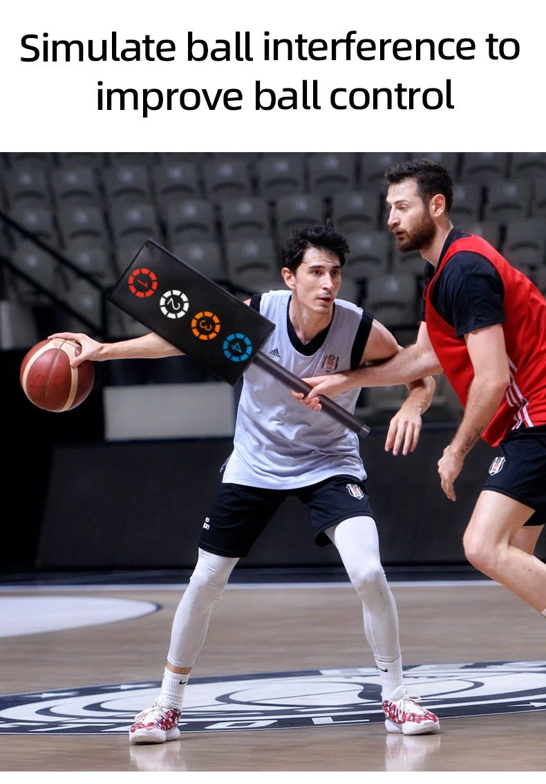 2-Pack Foam Padded Basketball Blocking Guards / Contact Sticks For Practice Drills