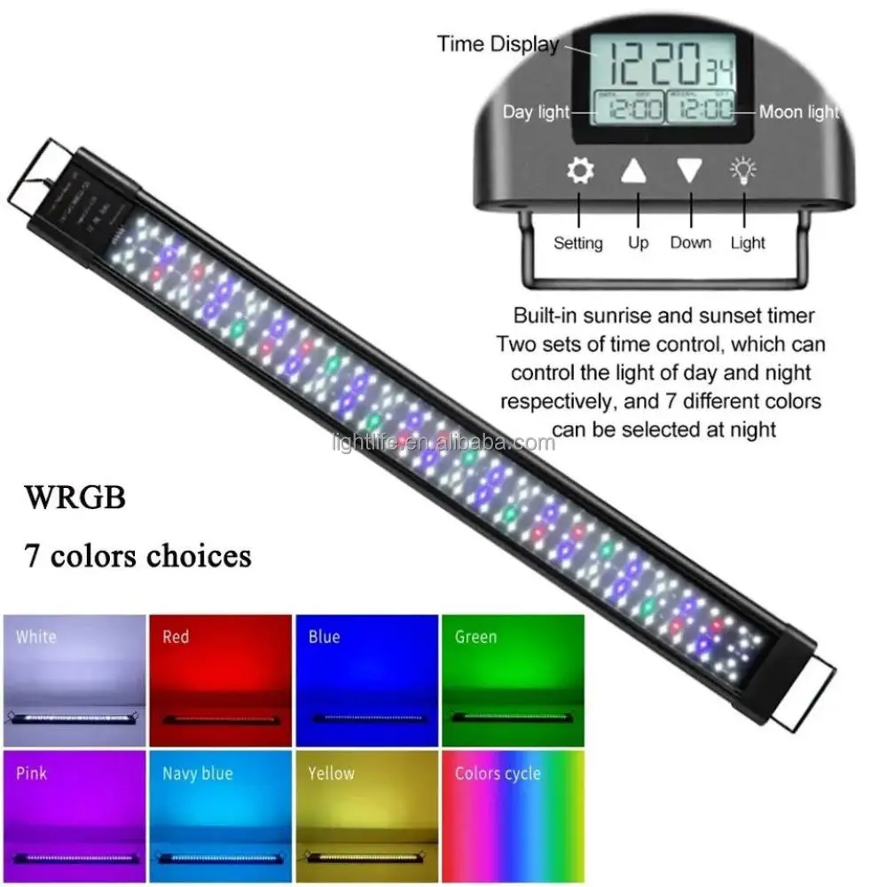 48inch Sunrise Simulation Rgb Premium Programmable Led Aquarium Light