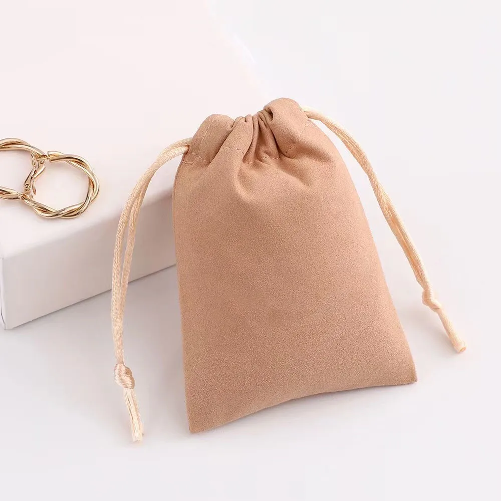 Customizable Jewelry Pouch Bags Soft Stylish Packaging