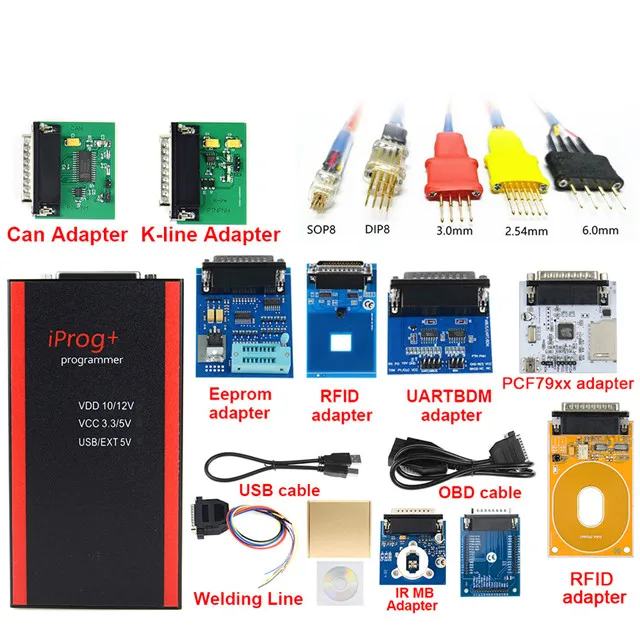 2026 Best Selling Iprog Pro V87 Full Set Key Programmer Tool Iprog ...