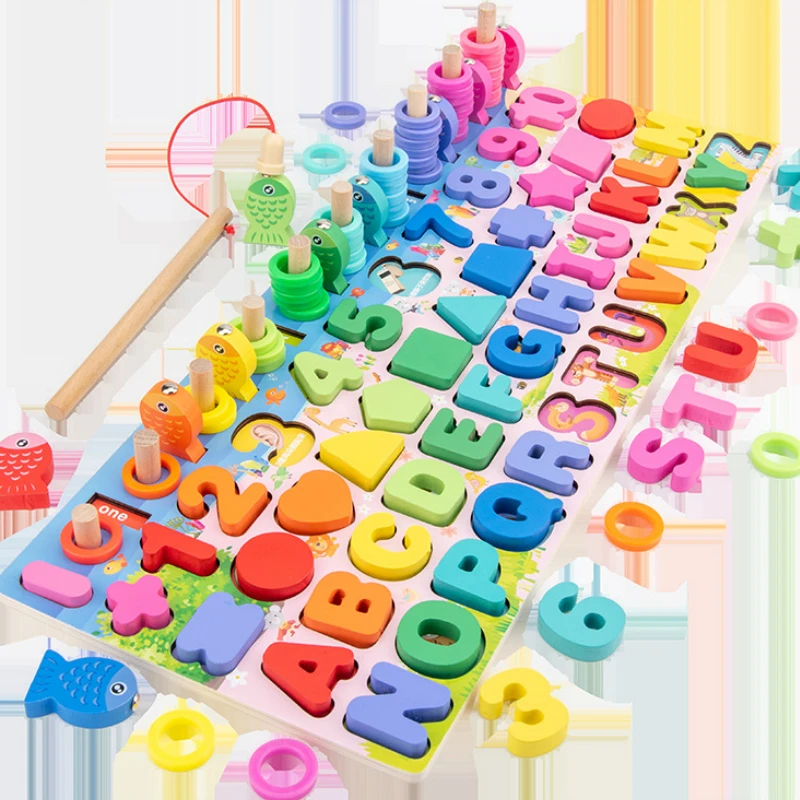 wooden preschool educational toys children busy