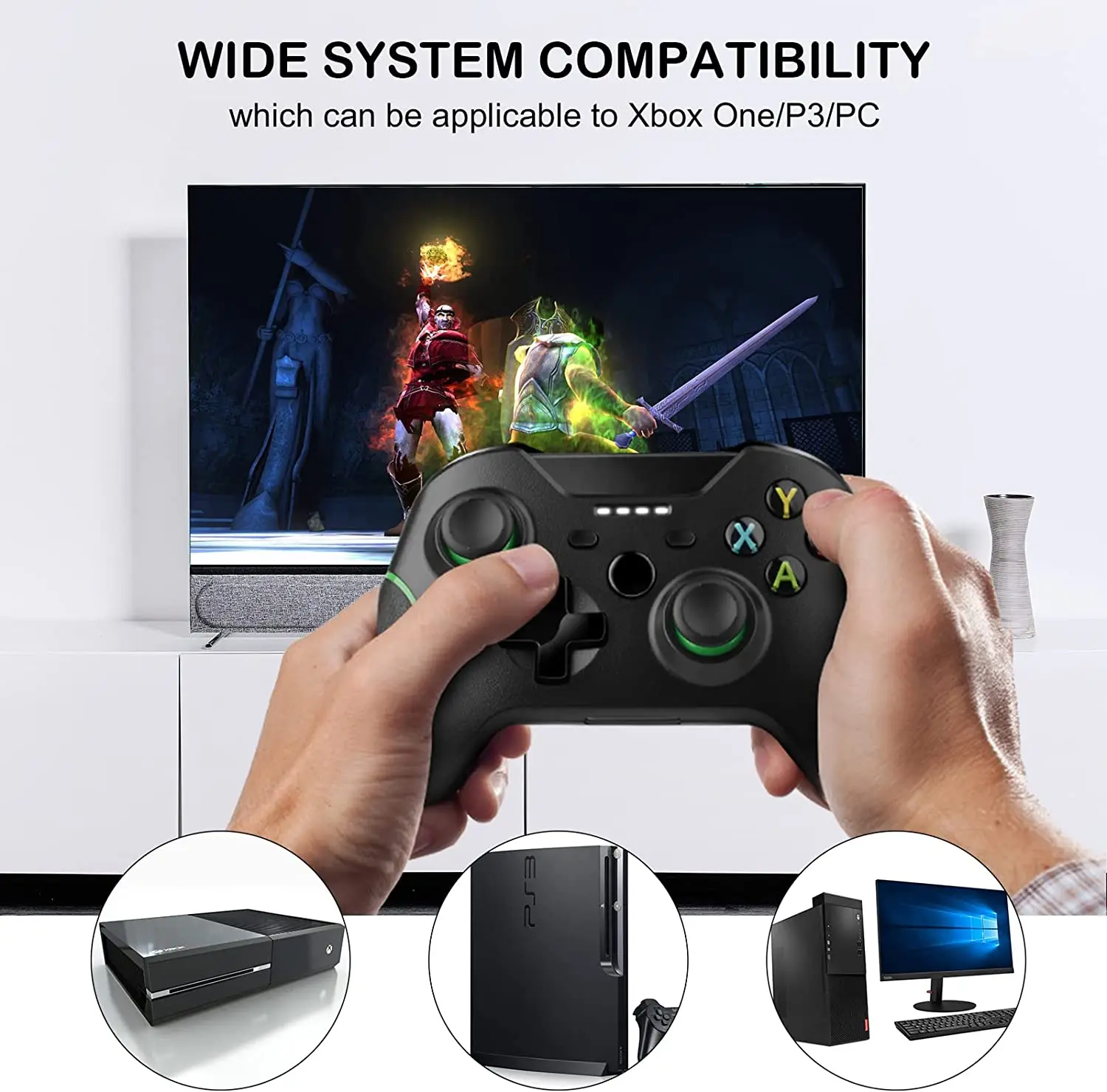 Original Microsoft Xbox One Wireless Gamepad with Vibration