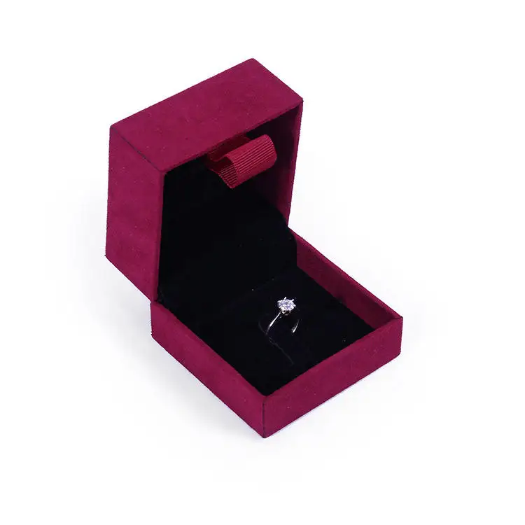 Wholesale Ring Necklace Luxury Travel Organizer Custom Packing Storage Jewelry Box With Logo
