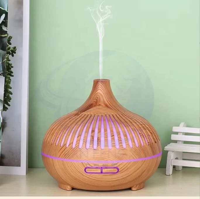 Onion Hollowing Aromatherapy Machine Wood Grain Onion Humidifier Office Hydration Meter Suitable for a Variety of Scenes 7