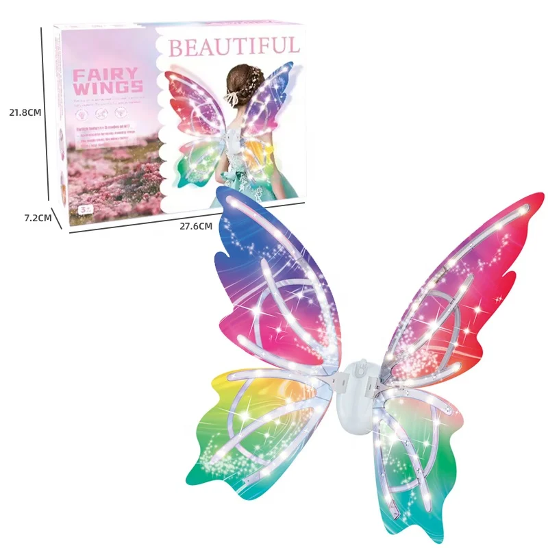 Samtoy New Pet Toys Juguetes Para Perros Electric Butterfly Wings Moving  Adult Crystal Butterfly Wings with Light for Dog