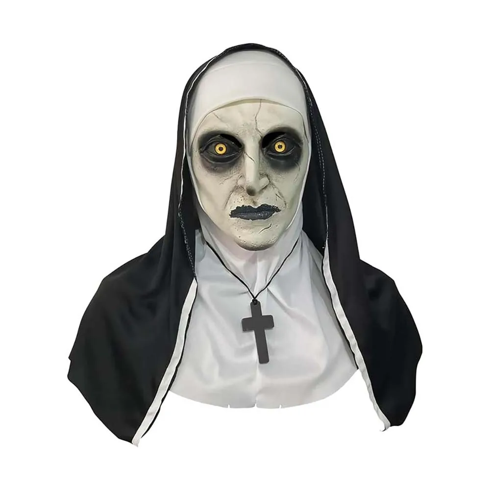 Alien Kegelkopf Latex Maske - Halloween Cosplay Kostüm Zubehör