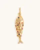Pendentif poisson diamant