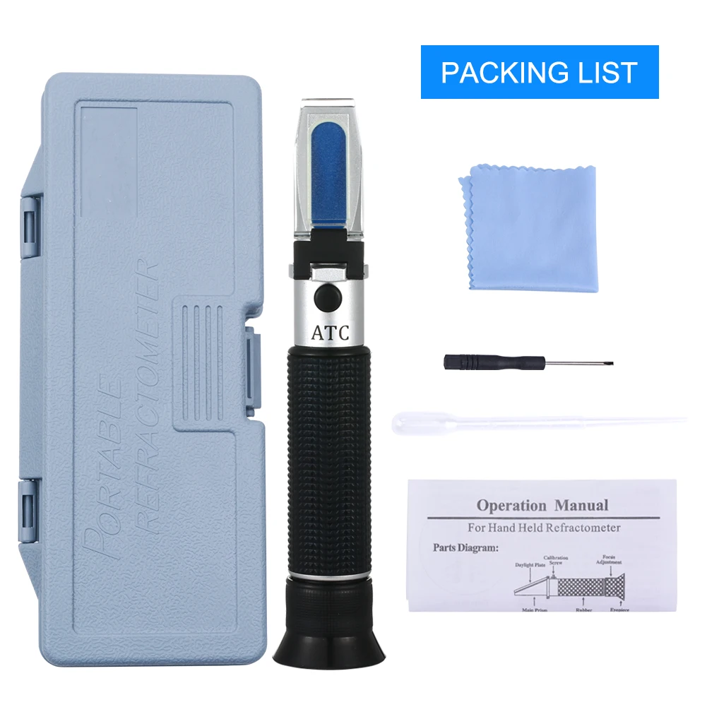 Digital Refractometer Price Brix Refractometer For Oil Testing Beer