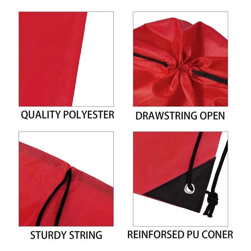 Wholesale Custom Logo Polyester Drawstring Backpack Eco-Friendly Oem Traveling Sling Bag with Cartoon Pattern Promotional