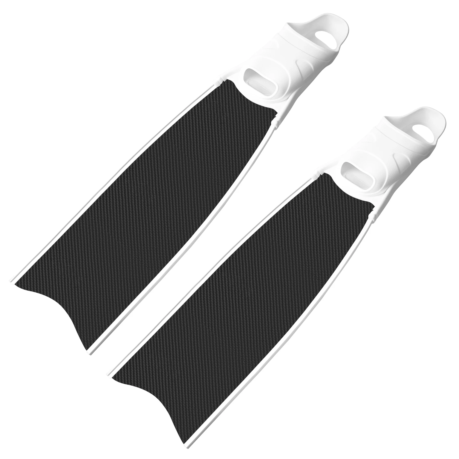 Cheap Price Long Flipper Carbon Fiber Blade for Freediving Carbon Fiber Diving Fins