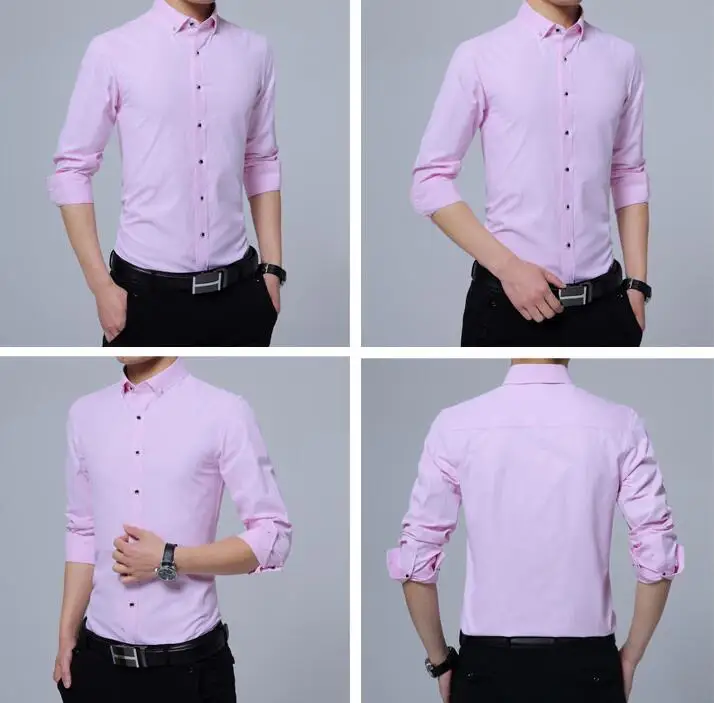 Produttore di camicie da uomo Camicie da lavoro all'ingrosso su misura per uomo Camicia elegante bianca personalizzata a maniche lunghe881_voghion.com
