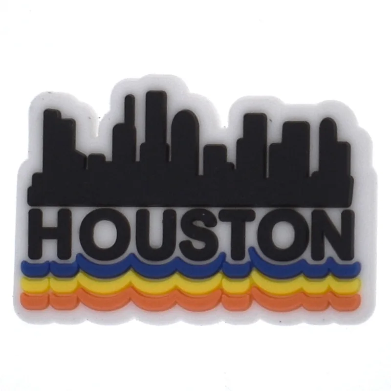 Wholesale houston astros texas croc charms wholesale ready to ship bucees  houston shoe charms for croc From m.