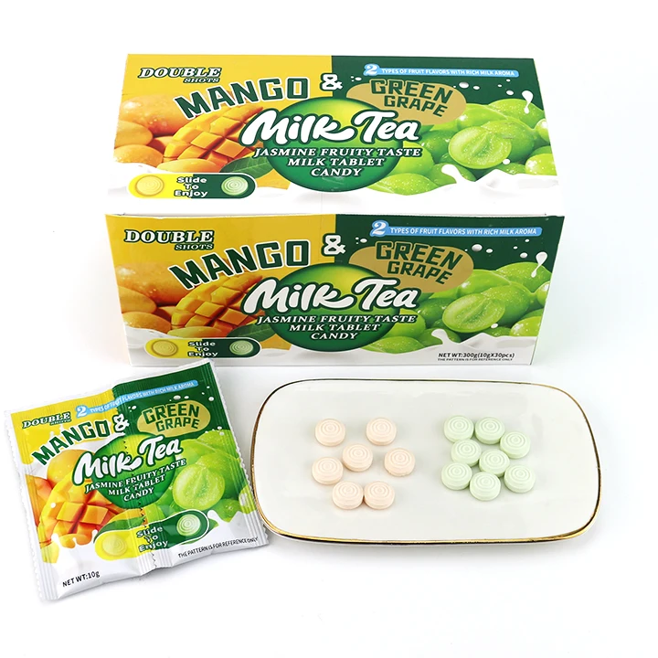 milk tea press candy