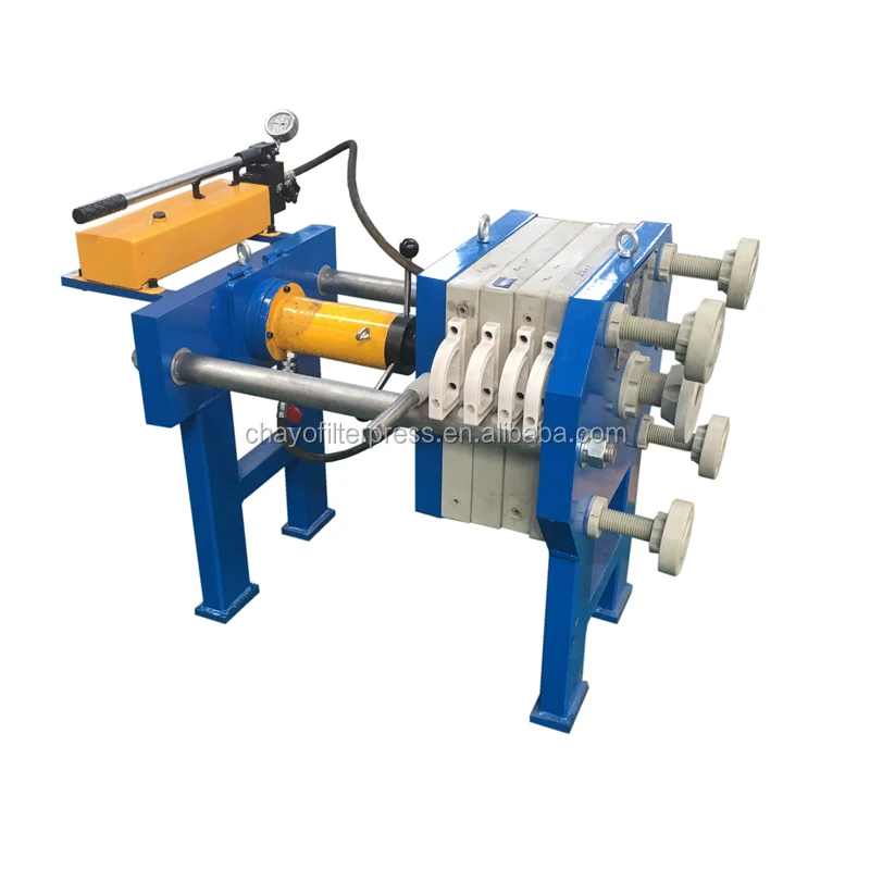 China High Quality Small Diaphragm Filter Press Maple Syrup Small Filter Press Machine