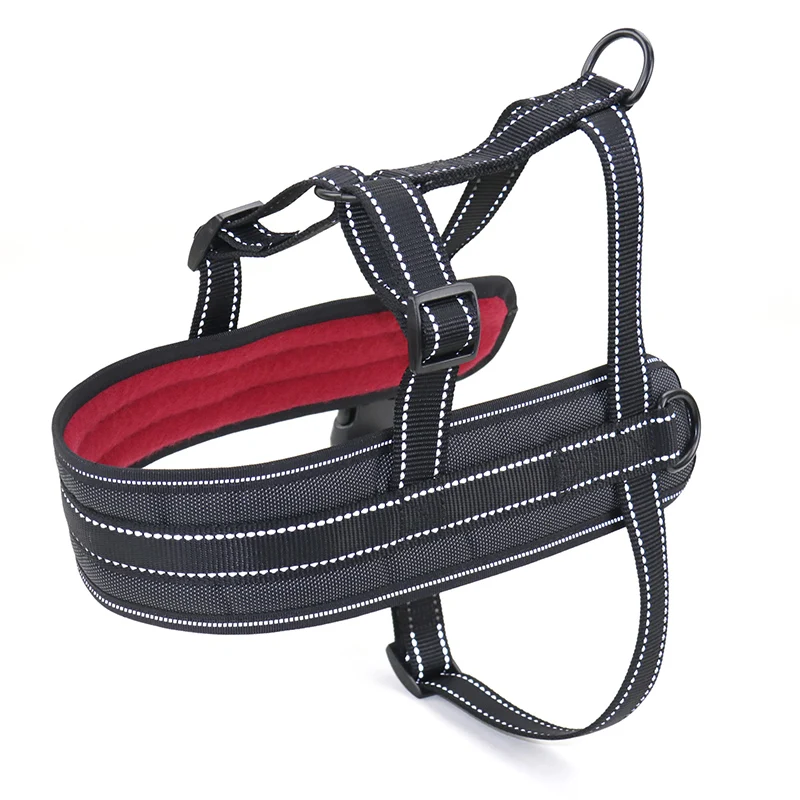 2023 New Pet Dog Products Adjustable Outdoor Front Padded Dog Chest