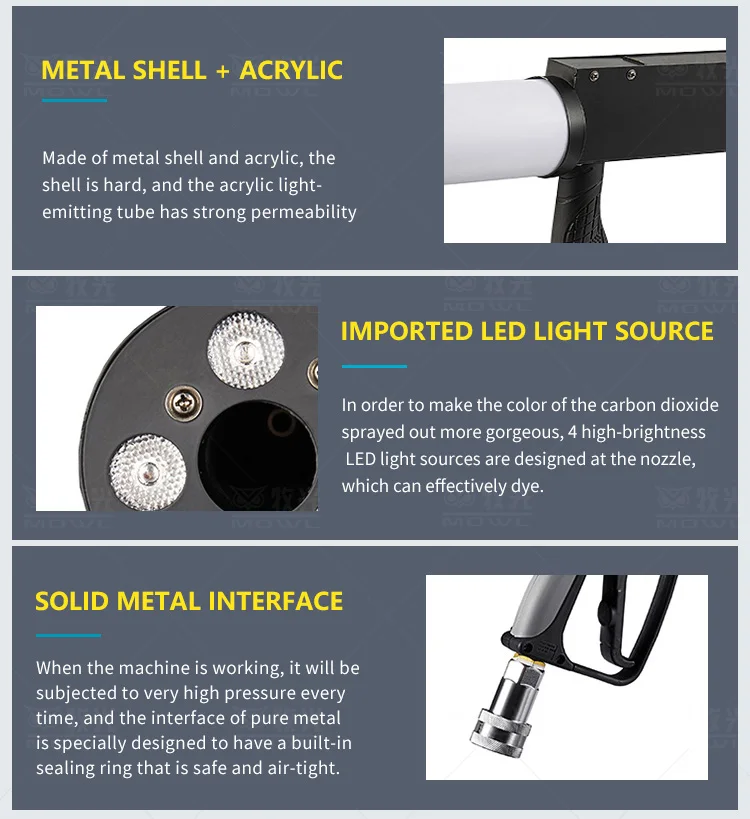 Stage Equipment Led Co2 Gun Dj Co2 Jet Cannon For Stage Show Party Buy Led Co2 Gun For Bar Night Club Mini Led Co2 Cannon Led Cryo Co2 Jet Cannon For Club Disco