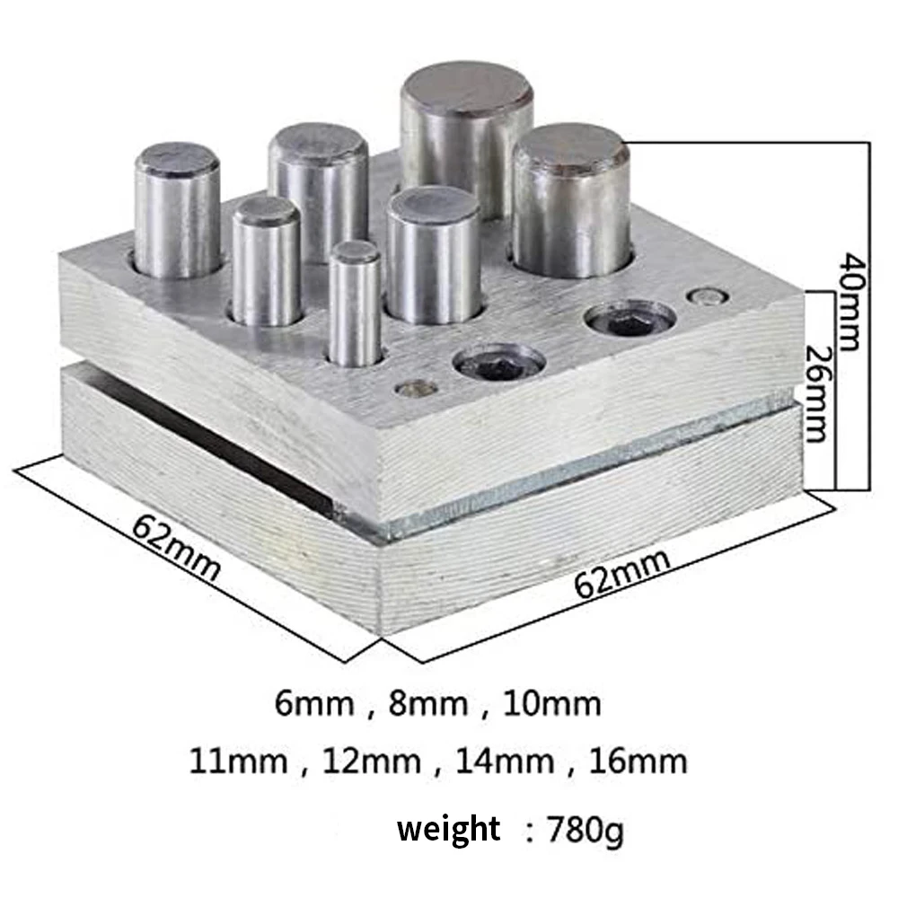 5, 7, 17 Holes Jewelry Making Tools Precision Punches