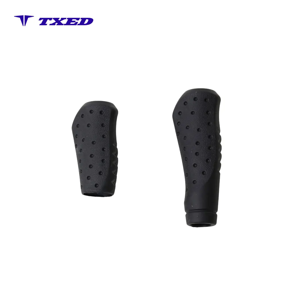 Non-toxic Odorless PVC Bicycle Handlebar Grips Anti-slip Shock Absorbing Bike Handle Grips for Mountain Road Bicycles
