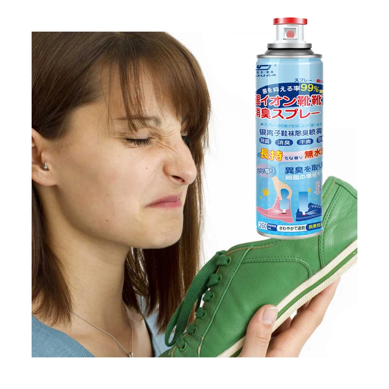 Hot Sale Custom Packaging Home Deodorizer Sneaker Shoe Deodorant Spray