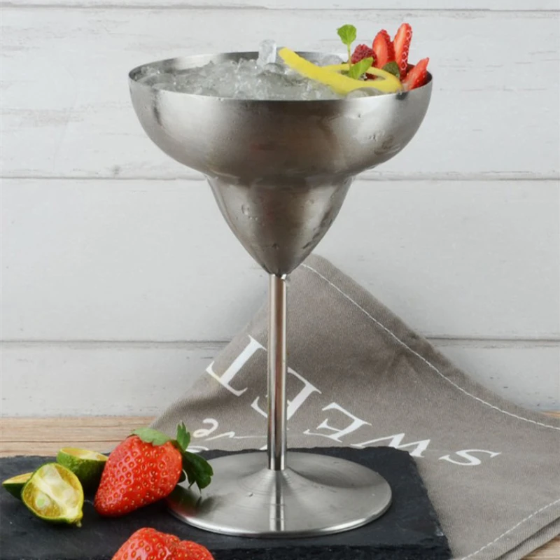 wholesale stainless steel goblet mug cocktail