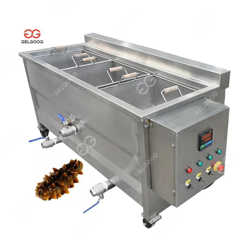 High Efficient Industrial Water Boiling Sea Cucumber Blanching Machine