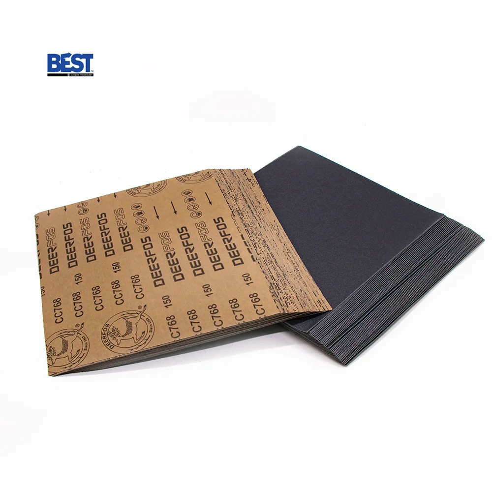 P.tech Brand Electrostatic Coated Waterproof Great Abrasive Paper For