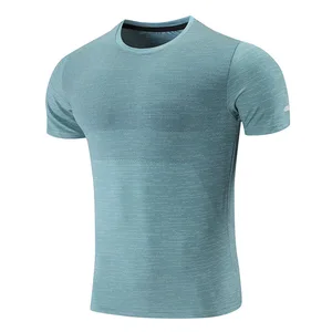 Wholesale Custom Men Fitness Tops Outdoor Sports Workout Wear T-Shirts