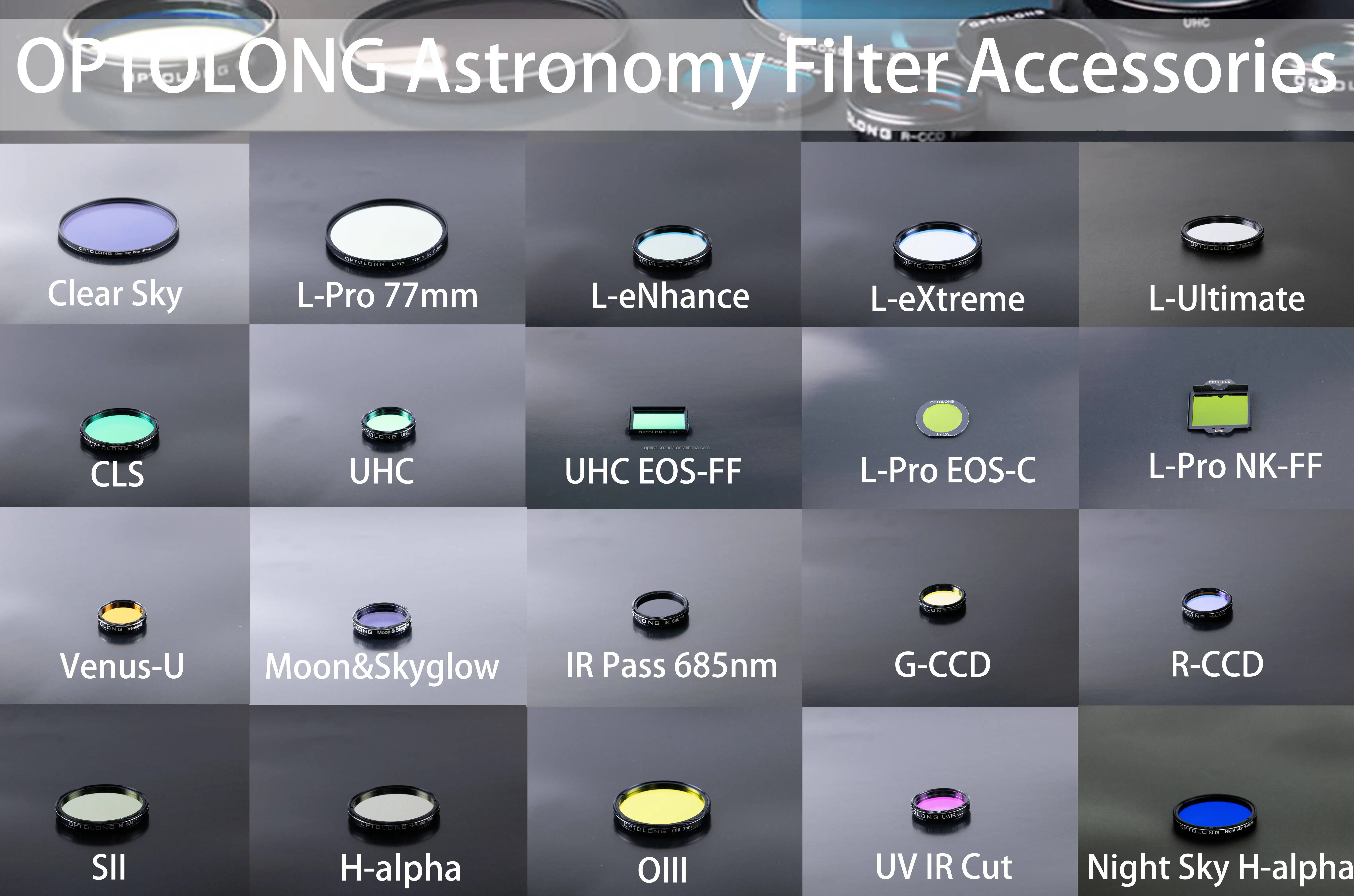 Optolong Clear Sky Filter Light Pollution Astronomy Camera Lens Uv