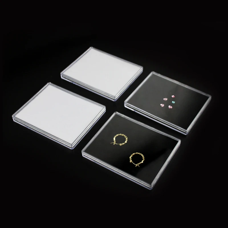 Funshowcase Moule En Silicone à Facettes Pour Bijoux En Forme De Diamant - Grand Et Petit - Pour Argile Polymère, Artisanat, Résine époxy