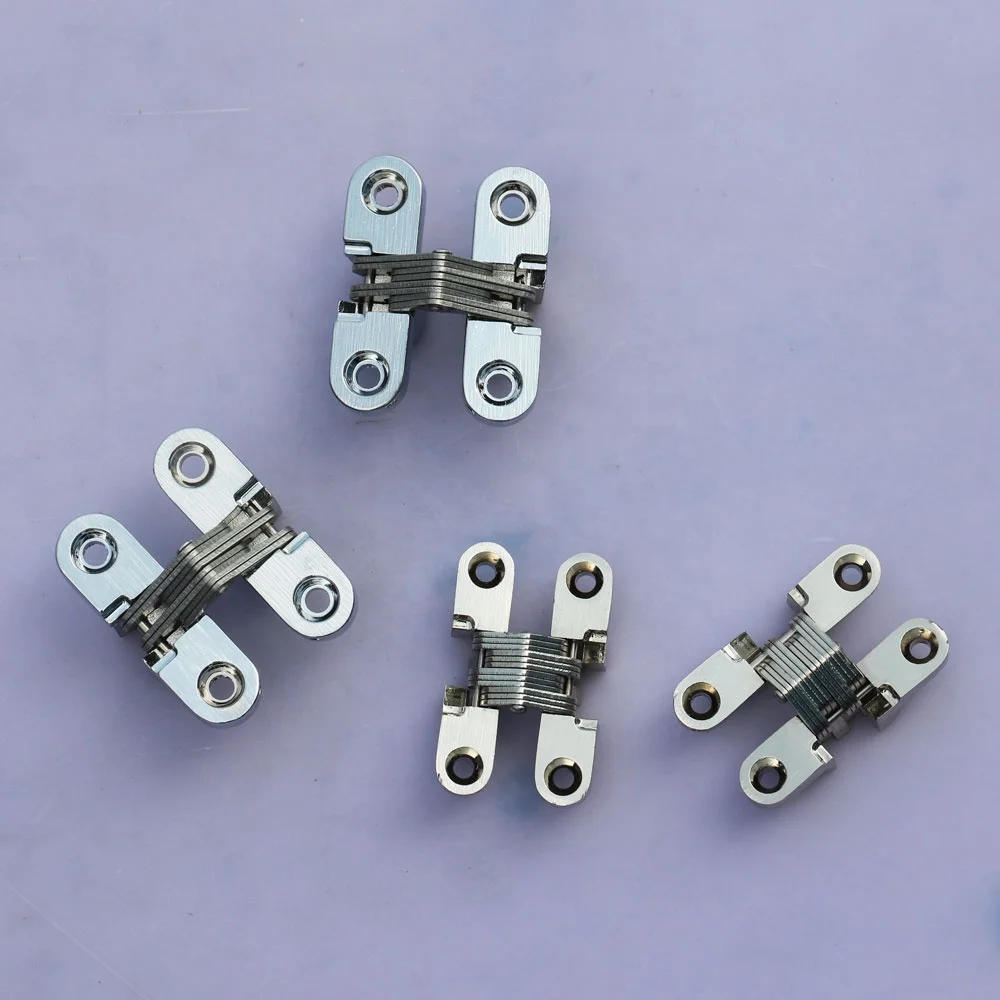 Tbest Charnières Pliantes à Rabat En Laiton à 180 Degrés Charnière De Table De Machine 2