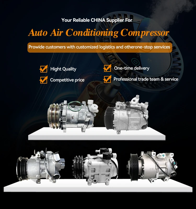 Compresor de Aire Acondicionado para Automóvil para Mitsubishi