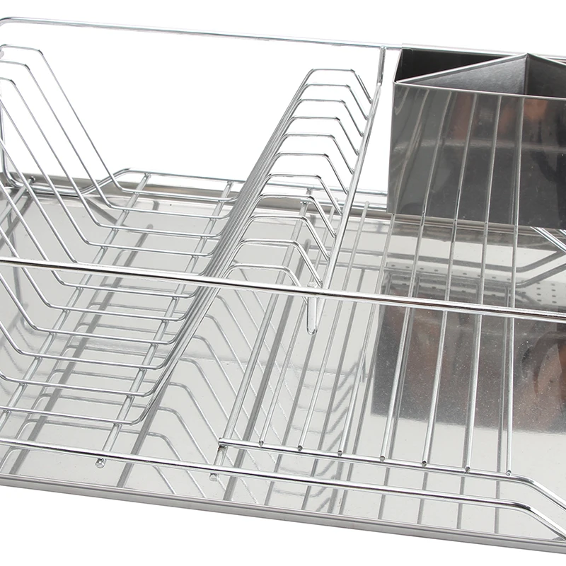 2022 Hot Style Mini Small Chrome Dish Rack Standing Square Oval