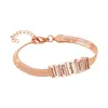 Men's rose gold-chain length 19+5cm