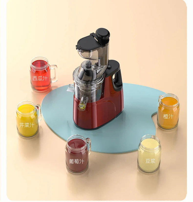 Wide Chute Press Fruit Machine Commercial Juicer Extractor Manual Slow Juicer