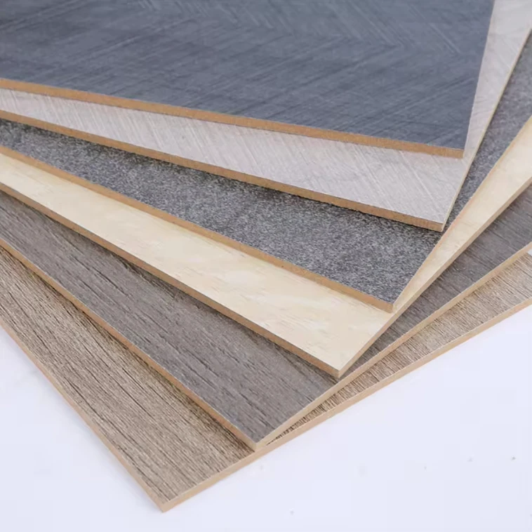 5mm MDF Packaging Board Furniture Cabinet Photo Frame Backboard Melamine Veneer Eucalyptus Wood Unpainted Board details