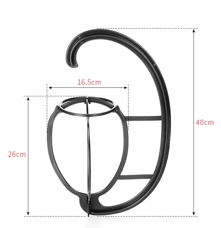 
 Портативная Регулируемая Розовая белая черная пластиковая Складная подставка для парика для путешествий оптом  