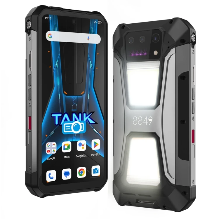 Unihertz Tank 2 Pro Rugged Smartphone, Android 14, 12GB RAM, 256GB 