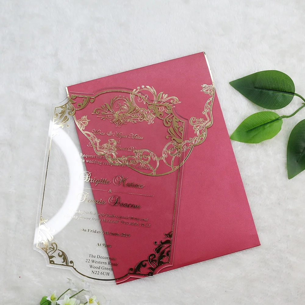 Personalised Handmade Mariage Invitations/Soirée Invitations Avec Gratuit Enveloppes
