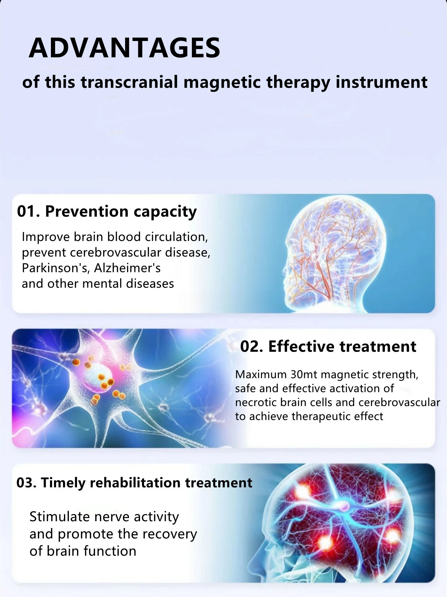 Tms Transcranial Magnetic Stimulation Head Massager Transcranial ...