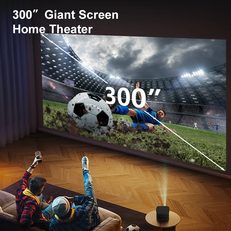 4K Smart Android Mobile Phone Connection LCD Video Portatil Proyector Full HD 1080P LED Home Theater WiFi Mini Projector 4K