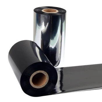 Factory price  Black Resin Thermal Transfer Ribbon 110mm x 300m Printer ttr wax ribbon